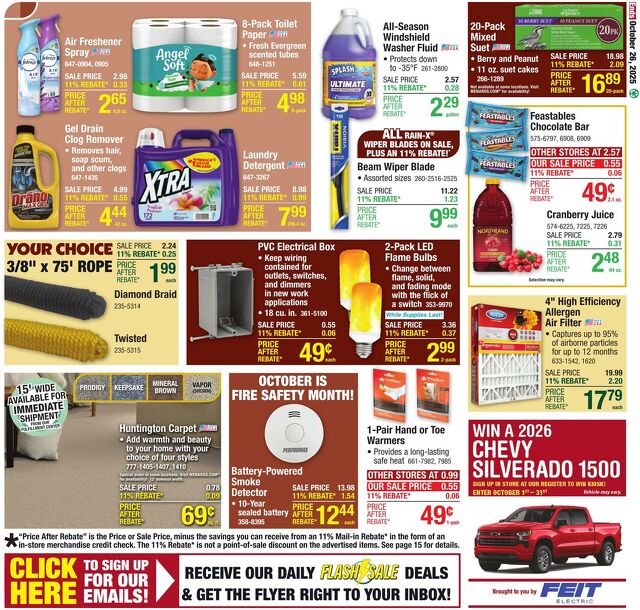Catalogue Menards from 10/15/2025