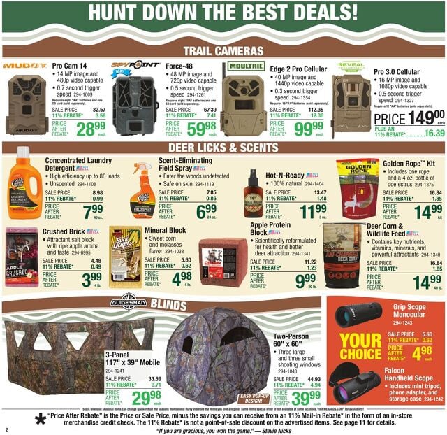 Catalogue Menards from 10/22/2025