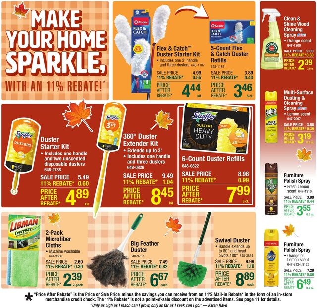 Catalogue Menards from 10/22/2025