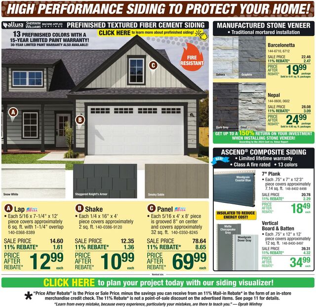 Catalogue Menards from 10/29/2025