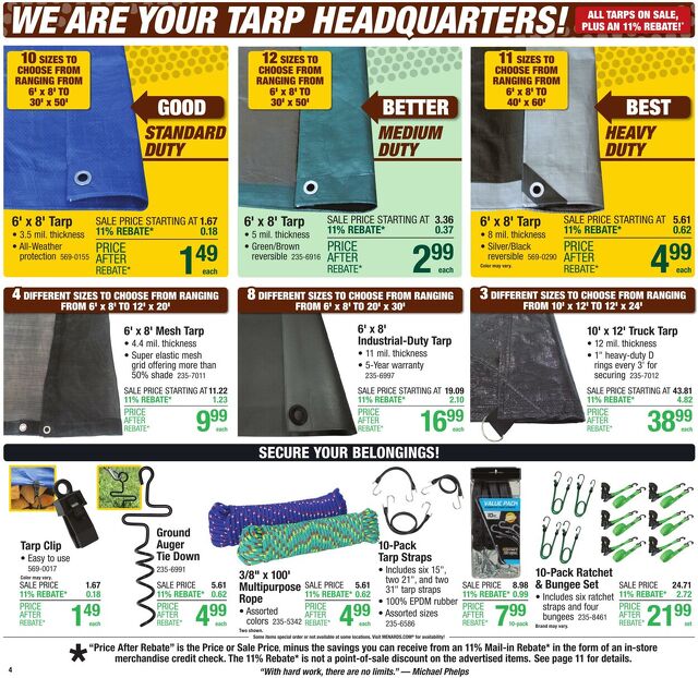 Catalogue Menards from 10/29/2025