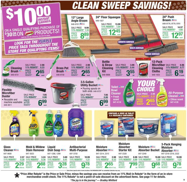 Catalogue Menards from 10/29/2025