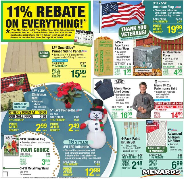 Catalogue Menards from 11/05/2025
