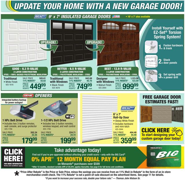 Catalogue Menards from 11/05/2025