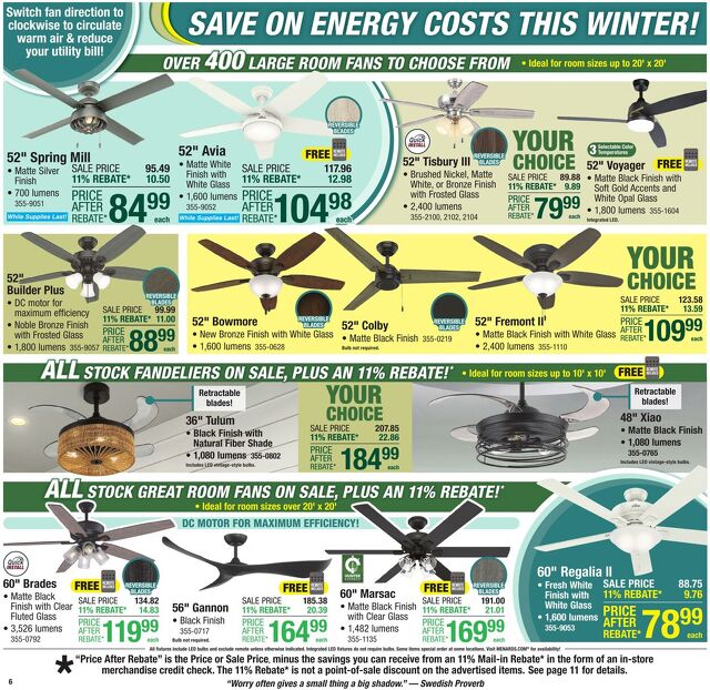 Catalogue Menards from 11/05/2025
