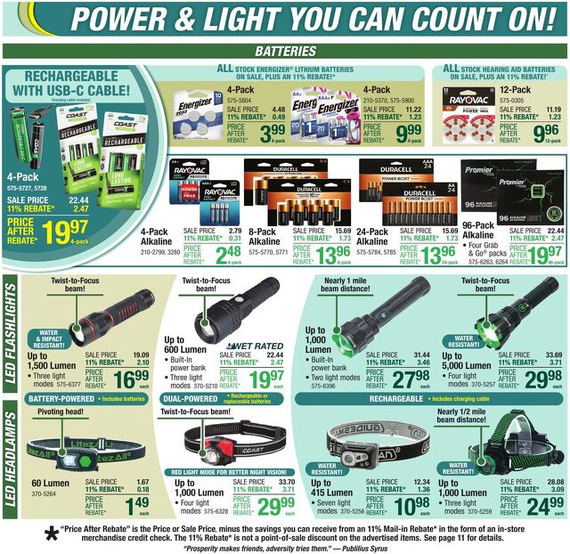 Catalogue Menards from 11/05/2025