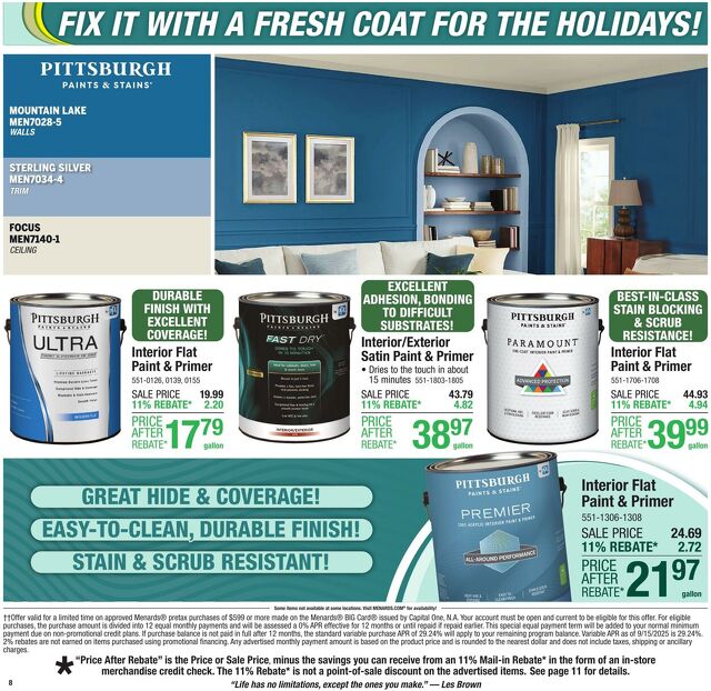 Catalogue Menards from 11/05/2025