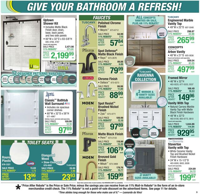 Catalogue Menards from 11/05/2025