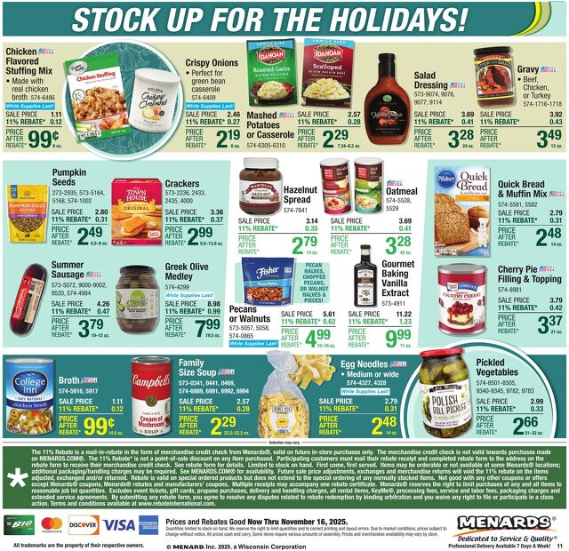 Catalogue Menards from 11/05/2025