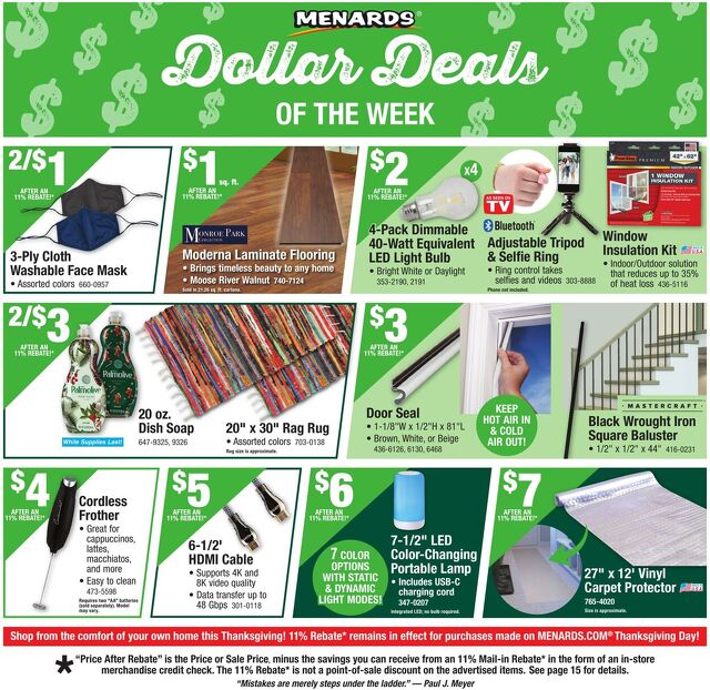Catalogue Menards from 11/12/2025