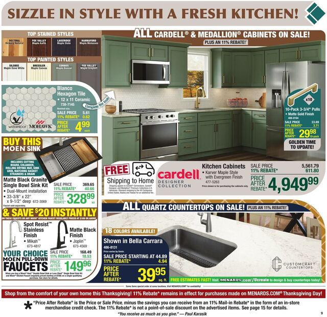 Catalogue Menards from 11/12/2025