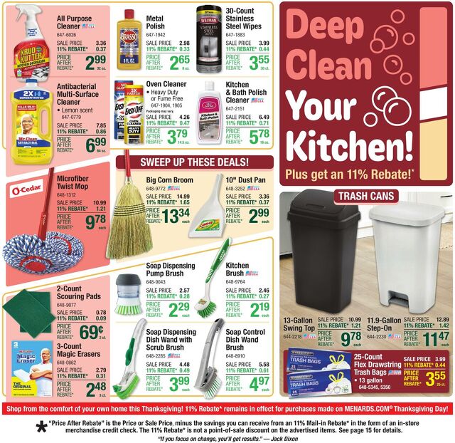 Catalogue Menards from 11/12/2025