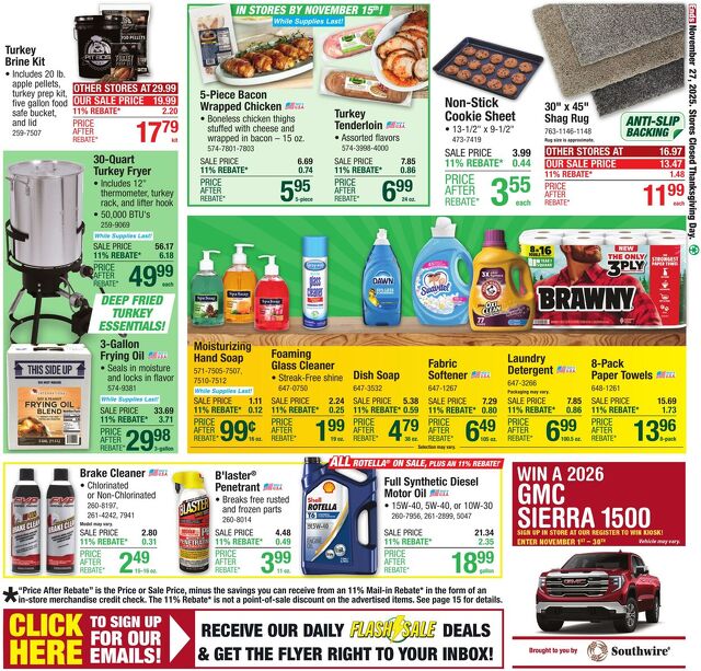 Catalogue Menards from 11/12/2025