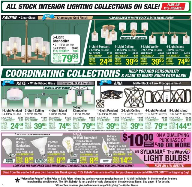 Catalogue Menards from 11/19/2025