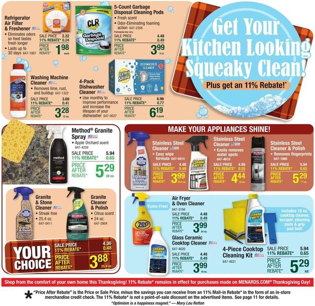 Catalogue Menards from 11/19/2025