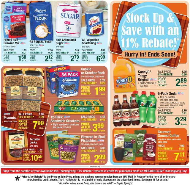 Catalogue Menards from 11/19/2025
