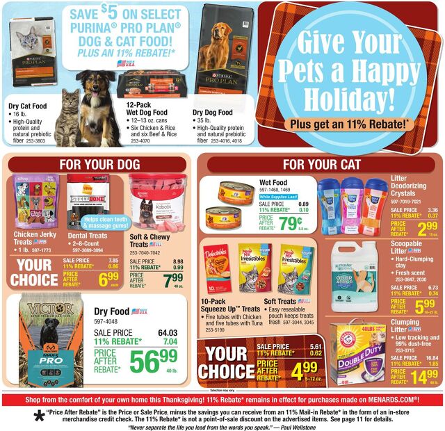 Catalogue Menards from 11/19/2025