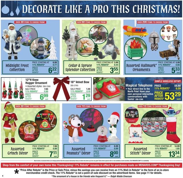 Catalogue Menards from 11/19/2025
