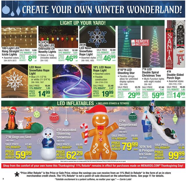 Catalogue Menards from 11/19/2025