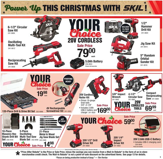 Catalogue Menards from 11/29/2025