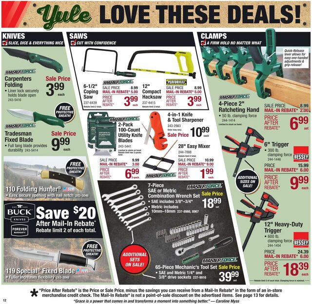 Catalogue Menards from 11/29/2025
