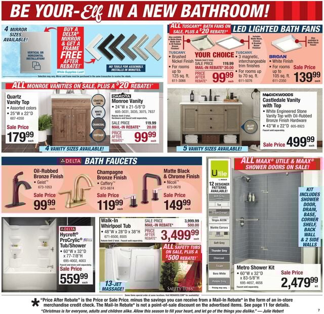 Catalogue Menards from 12/03/2025