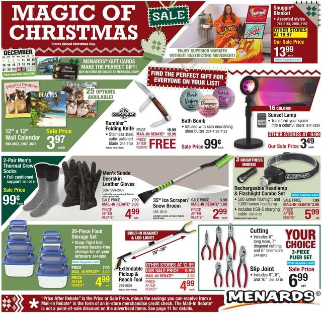 Catalogue Menards from 12/10/2025