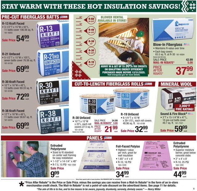Catalogue Menards from 12/10/2025