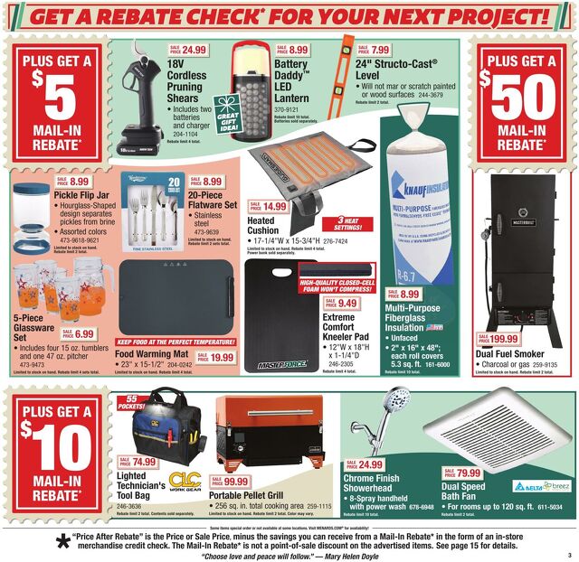Catalogue Menards from 12/17/2025