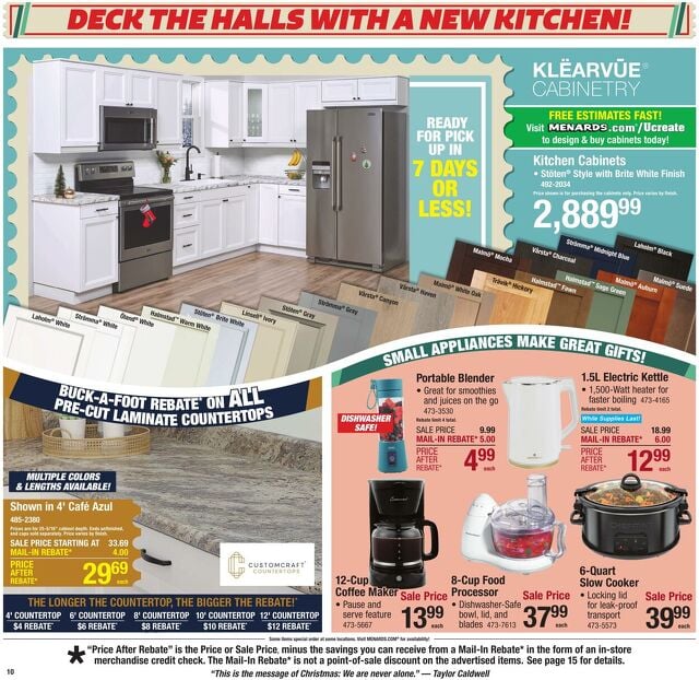 Catalogue Menards from 12/17/2025