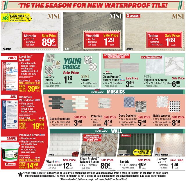 Catalogue Menards from 12/17/2025
