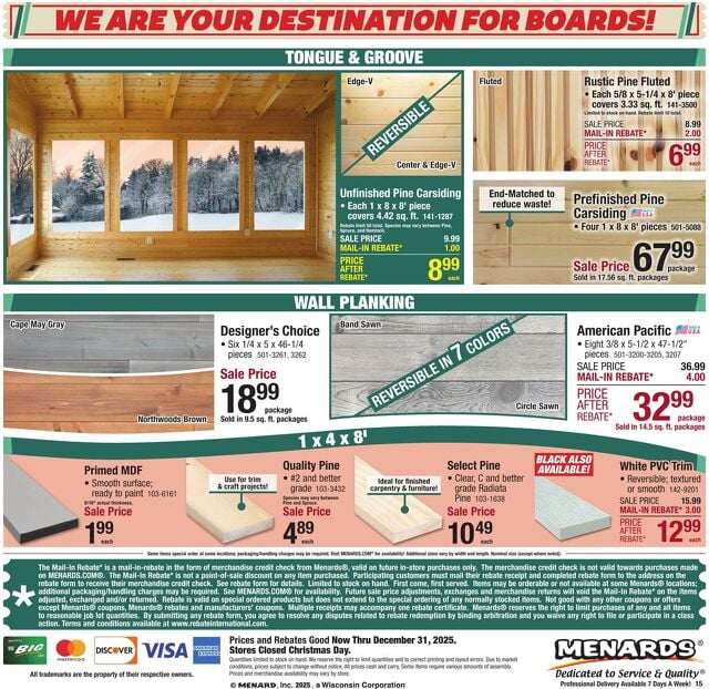 Catalogue Menards from 12/17/2025