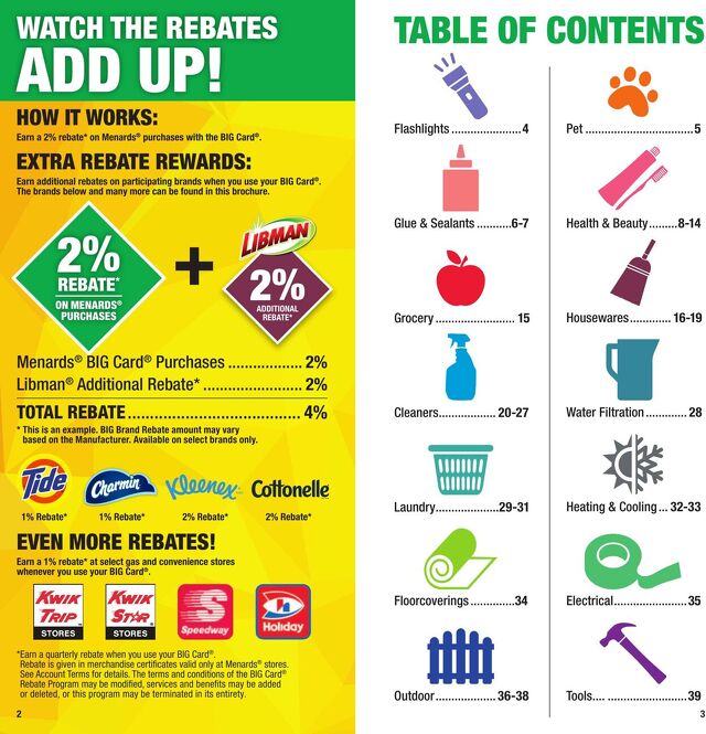 Catalogue Menards from 01/01/2026