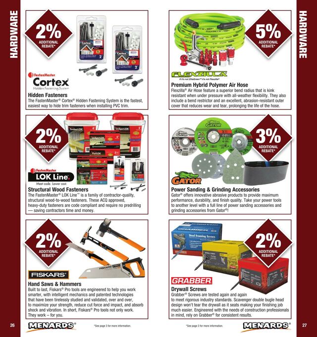 Catalogue Menards from 01/01/2026