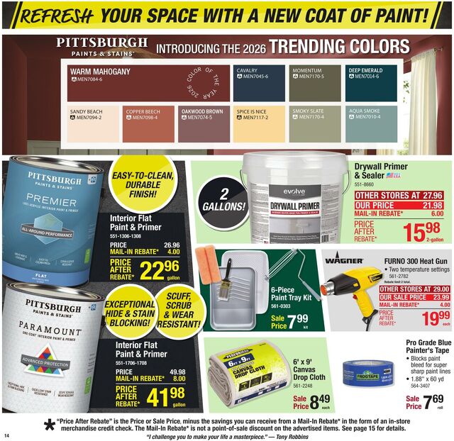 Catalogue Menards from 01/25/2026