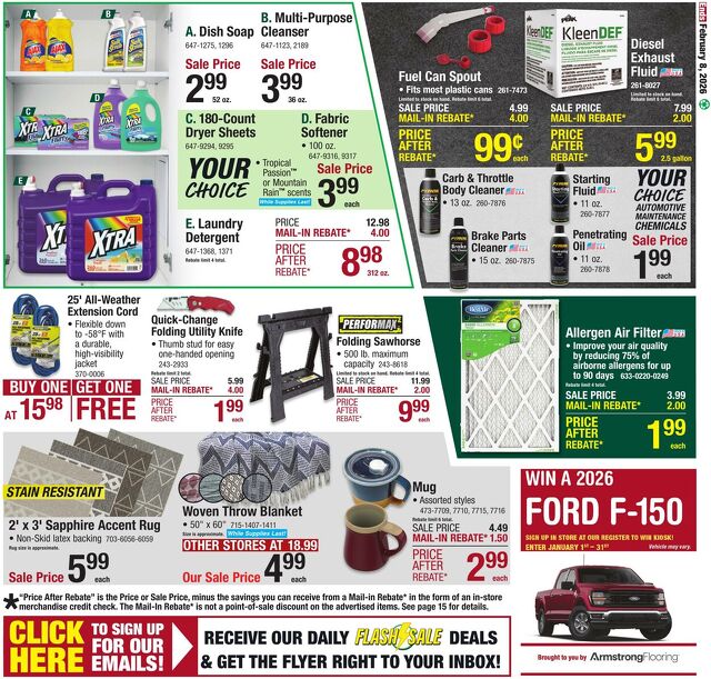Catalogue Menards from 01/25/2026