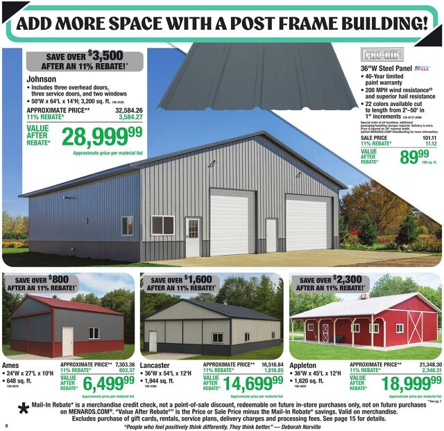 Catalogue Menards from 02/15/2026