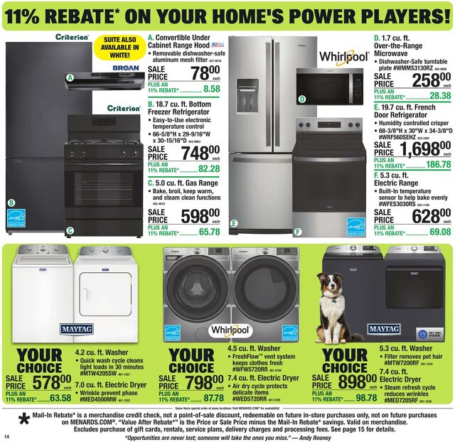 Catalogue Menards from 02/15/2026