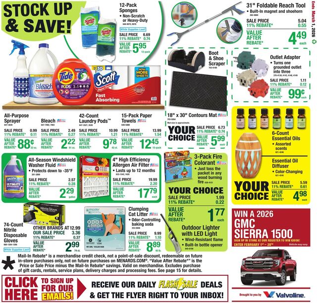Catalogue Menards from 02/15/2026