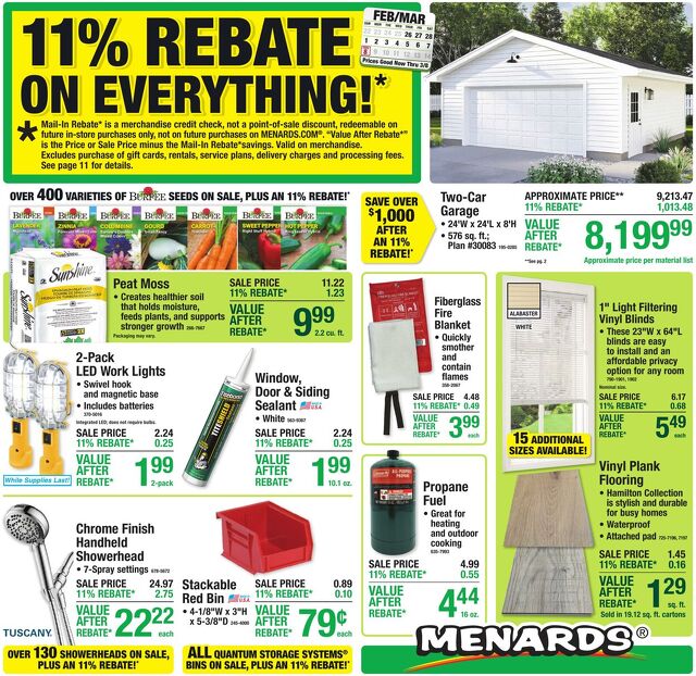 Catalogue Menards from 02/25/2026