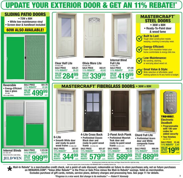 Catalogue Menards from 02/25/2026
