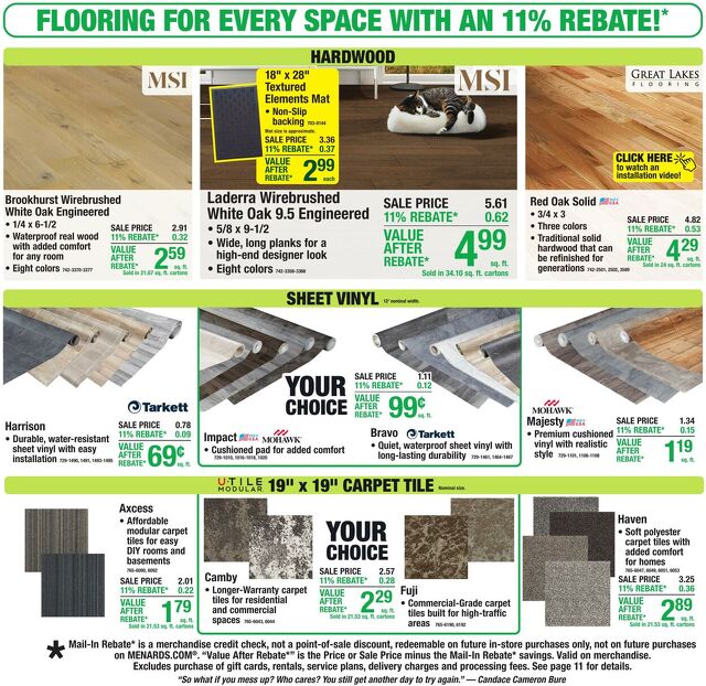 Catalogue Menards from 02/25/2026