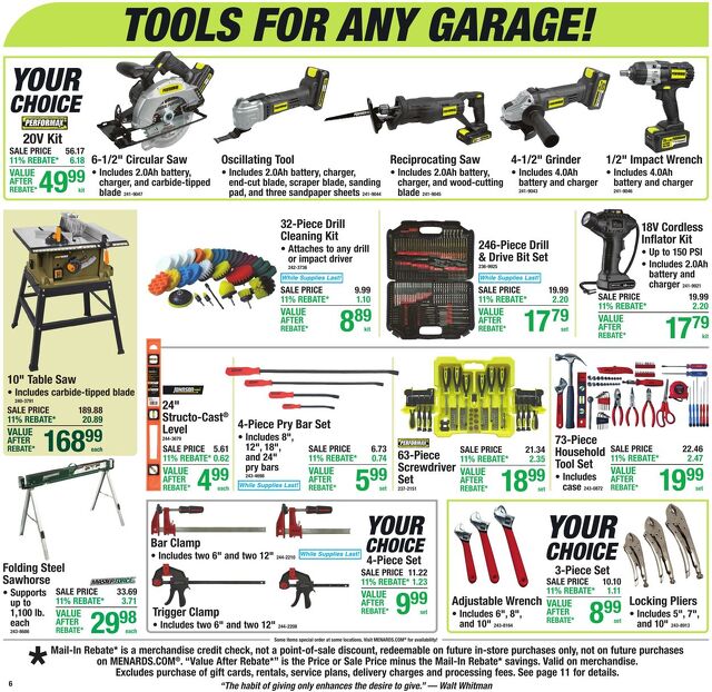 Catalogue Menards from 03/04/2026