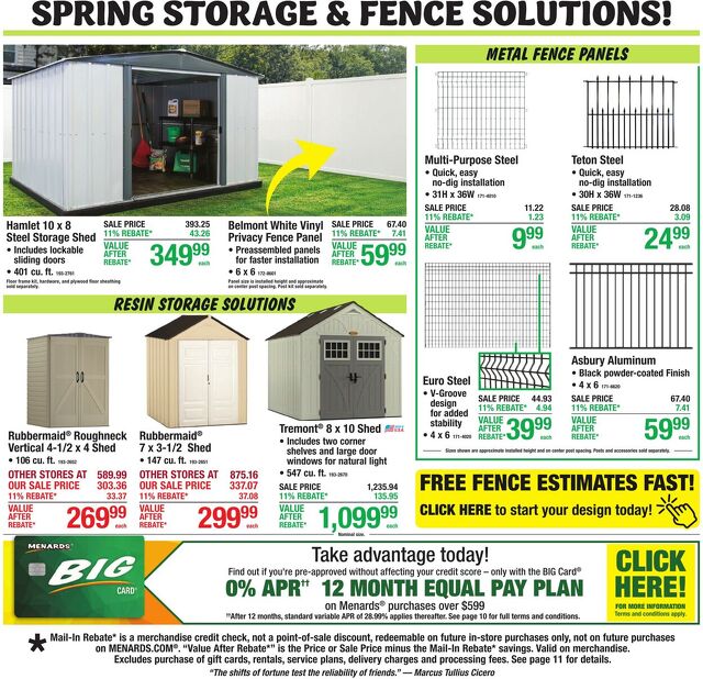 Catalogue Menards from 03/11/2026