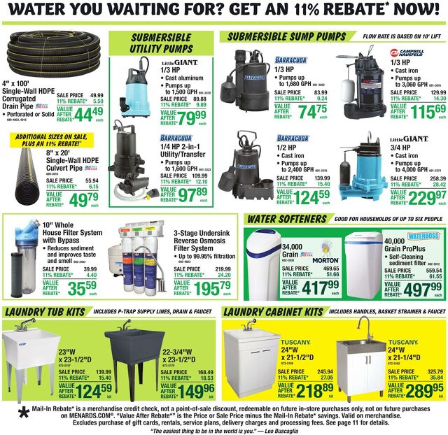 Catalogue Menards from 03/11/2026