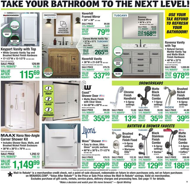 Catalogue Menards from 03/11/2026