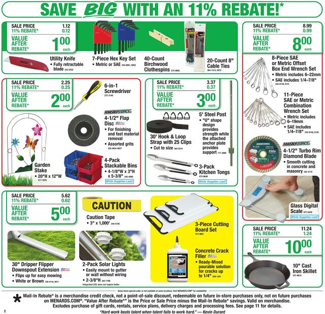 Catalogue Menards from 03/18/2026