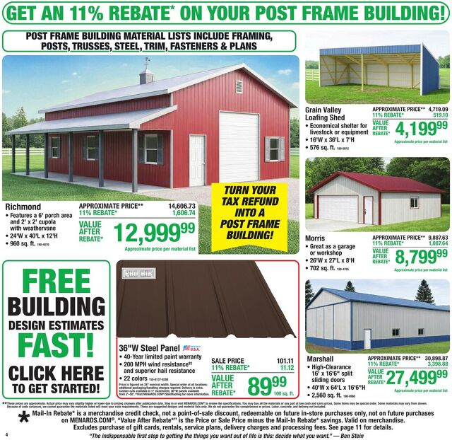 Catalogue Menards from 03/18/2026