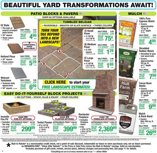 Catalogue Menards from 03/25/2026