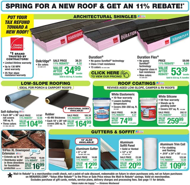 Catalogue Menards from 03/25/2026